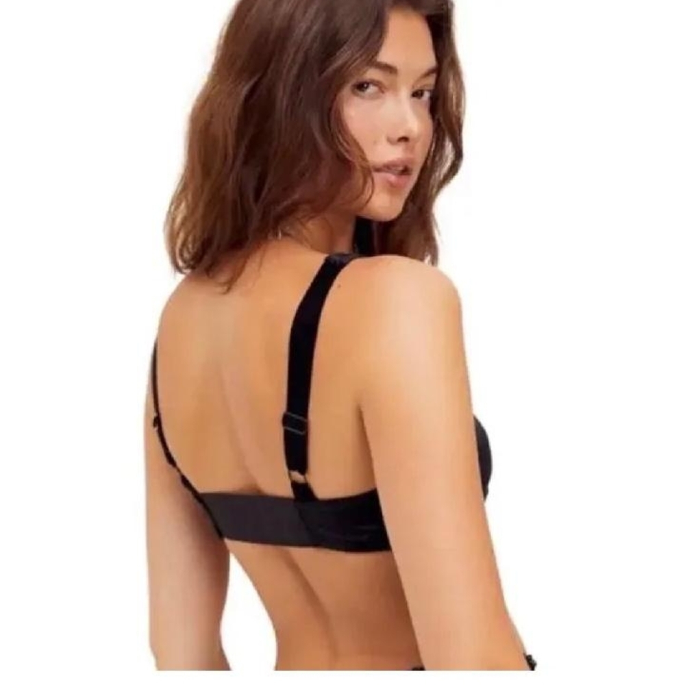 Free People Black Velvet Underwear Set - Picture 3 of 11